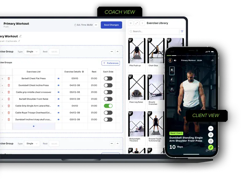 Build Custom Workout Programs