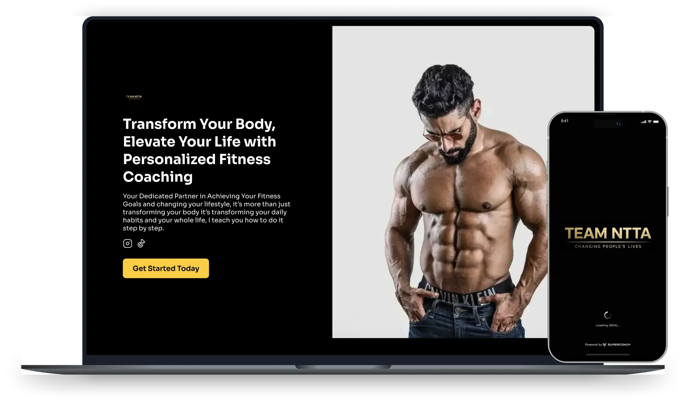 Team NTTA client list inside SuperCoach — 3x active clients