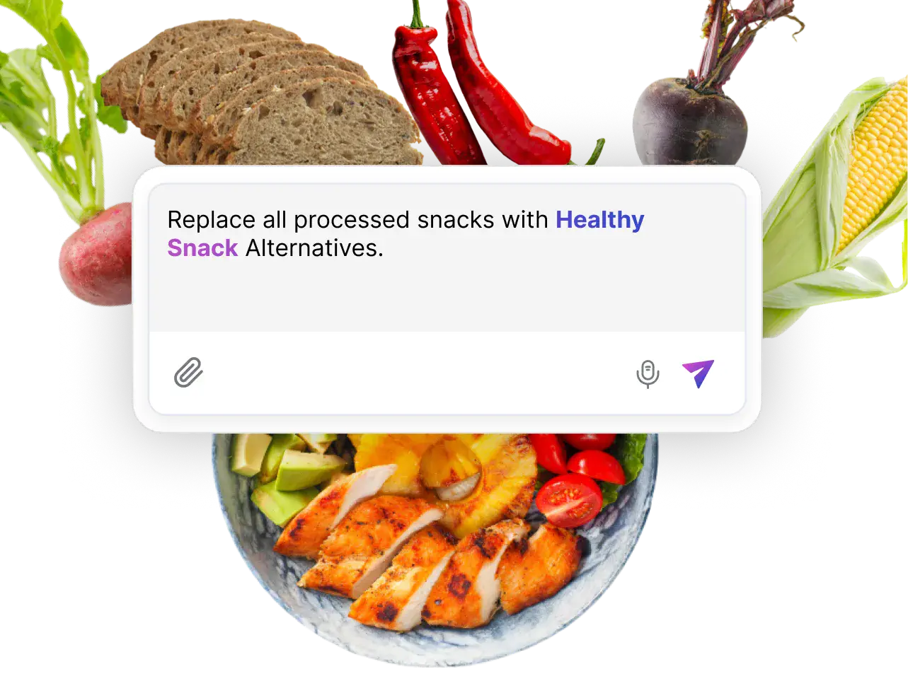 Upgrade any nutrition plan with a single command