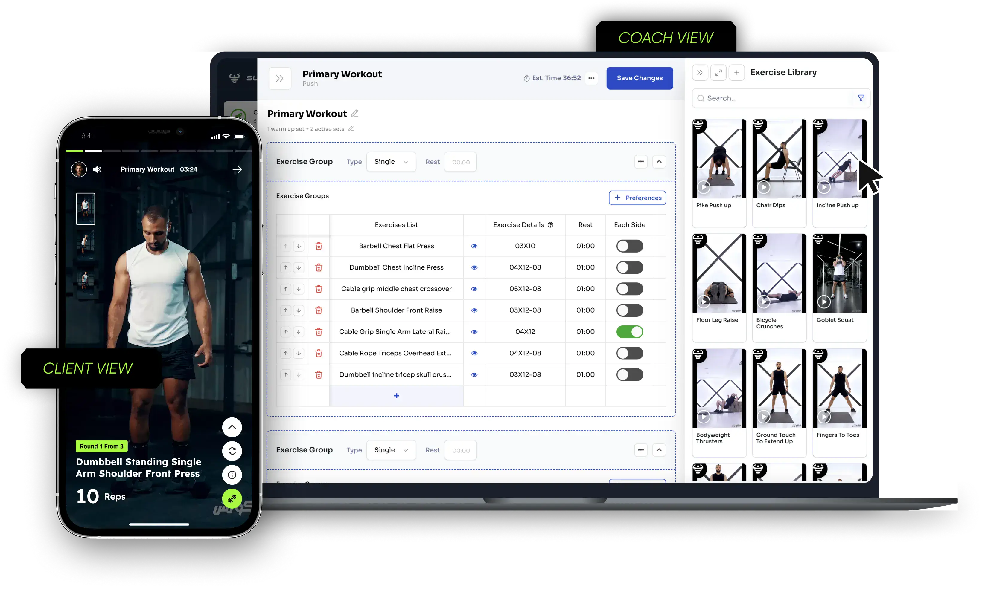 Build Custom Workout Programs
