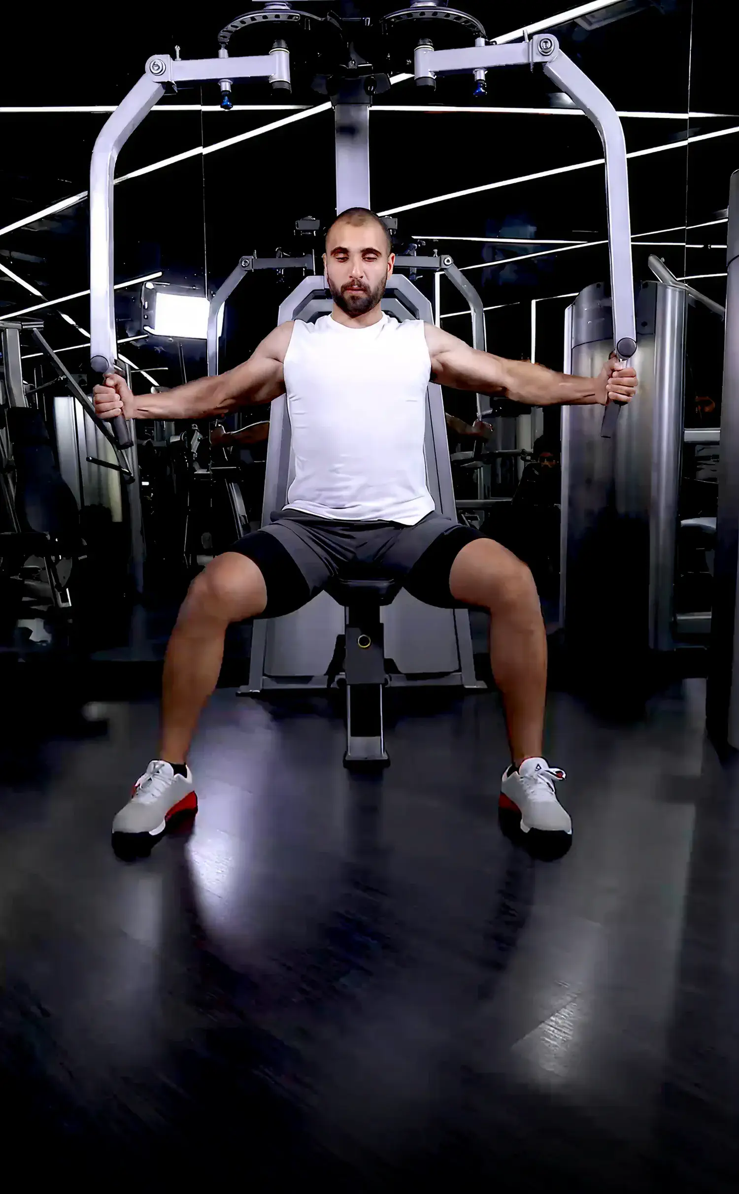 Machine Chest Butterfly